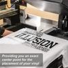 A60Z26 Pieces T-Shirt Ruler Guide Set,T-Shirt Ruler Tool,DIY Printing Rulers For Heat Press T-Shirt Center Designmay