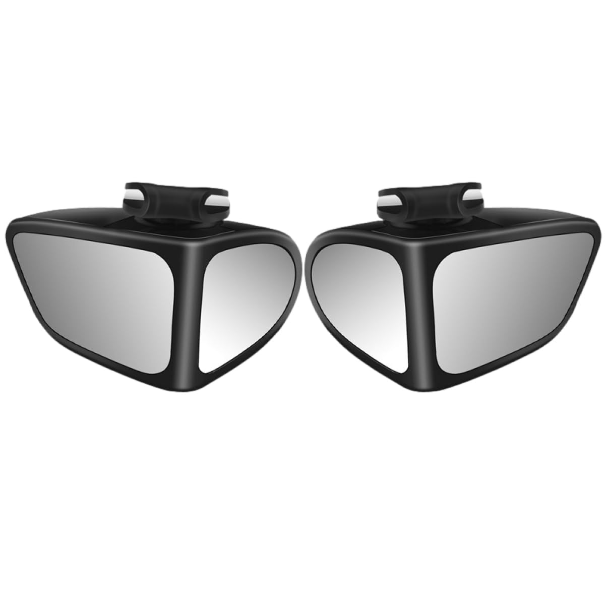 

ENN LLC Adjustable Auxiliary Left and Right Reduces Blind Car Accessories Mirrors, Set, Spots, (Black) чёрный