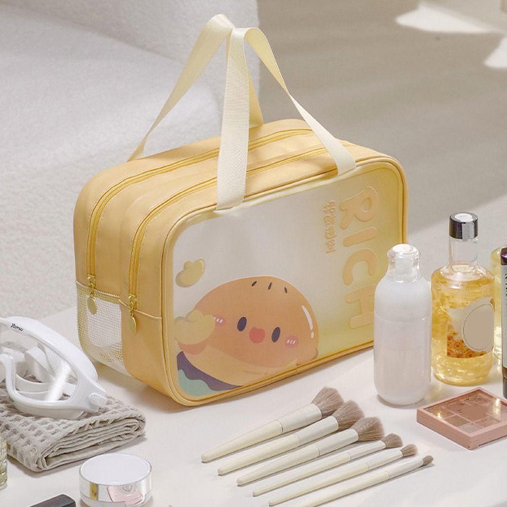 Large Capacity Travel Makeup Case Waterproof Cosmetics Storage Bag Swimming