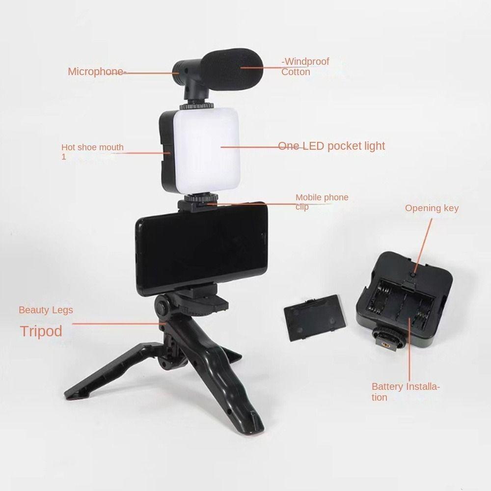 Rotating Phone Stand Stabilizer Handheld Tripod Live Streaming Holder  Live Any Time