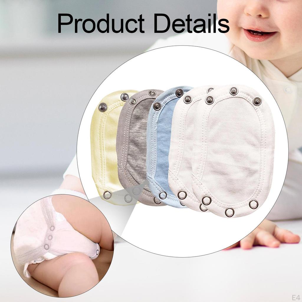 5 sztuk Szybka instalacja na zatrzaski Przedłużki do body niemowlęcego Styl A