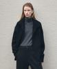 Siyazu Sikn2164 High-Neck Heavy Knit Cardigan_Black