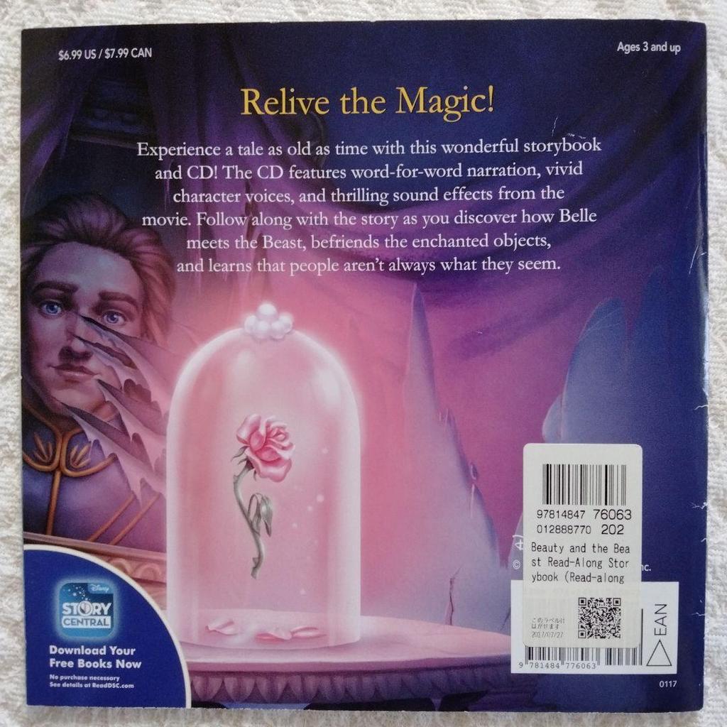 [USED] Foreign Books Disney Read-Along 3-Book Set Storybook and CD