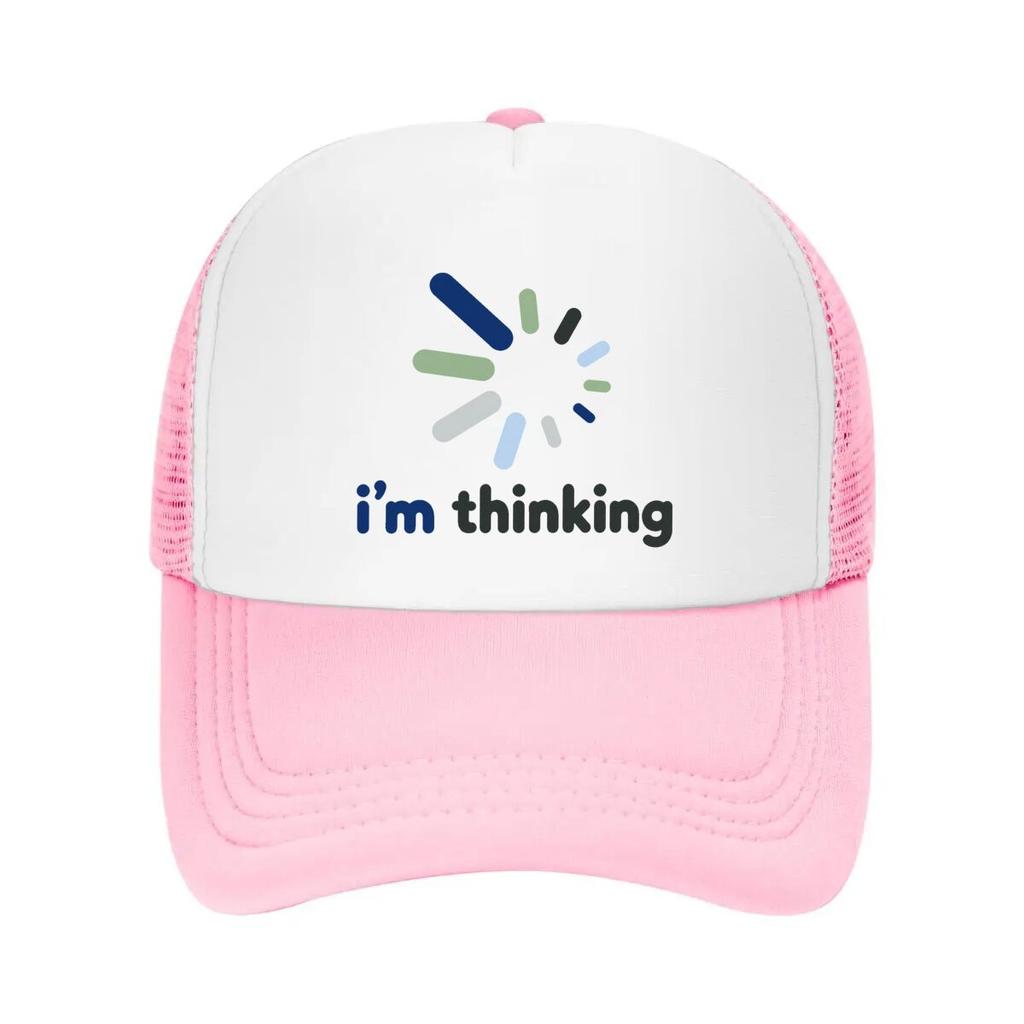 Still Processing Thoughtful Loading Mesh Baseball Cap Casual Hat Outdoor For Womens Unisex FeUnisex