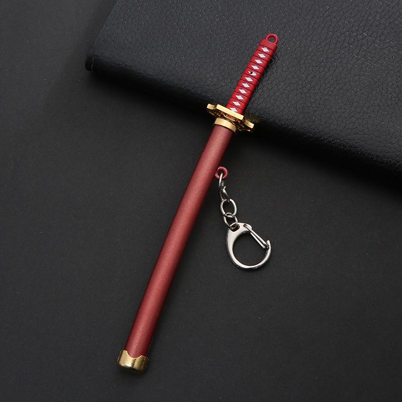 One Piece Anime Sword Keychain - Creative Metal Accessory Gift