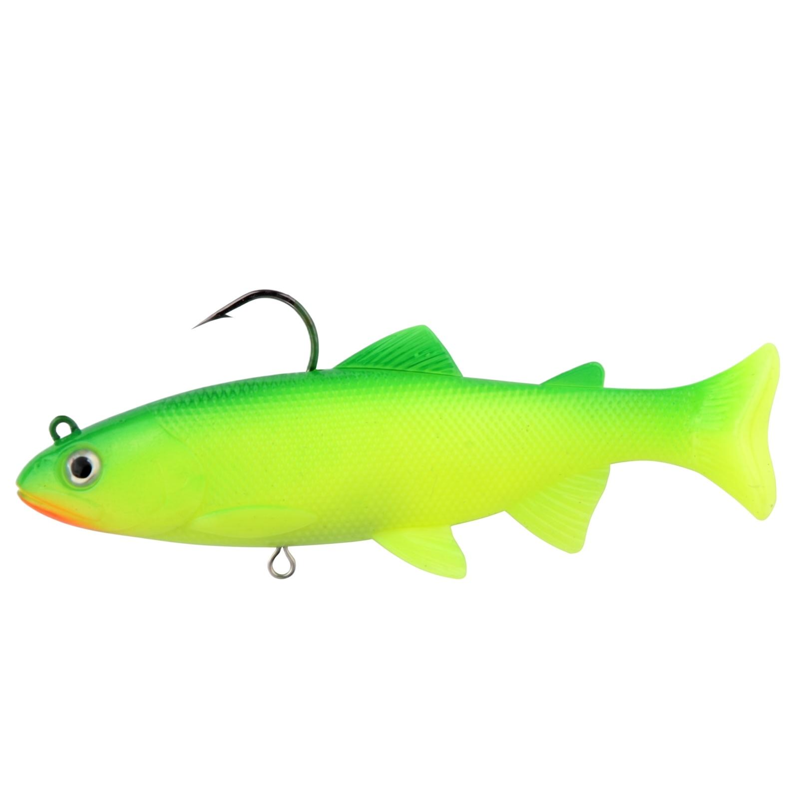 

Soft Bait Trout Fishing Lure with Hook 12cm Soft Fish Bionic Lure Lead Head Lure Fishing Tackle for Freshwater Fishing one size зелений