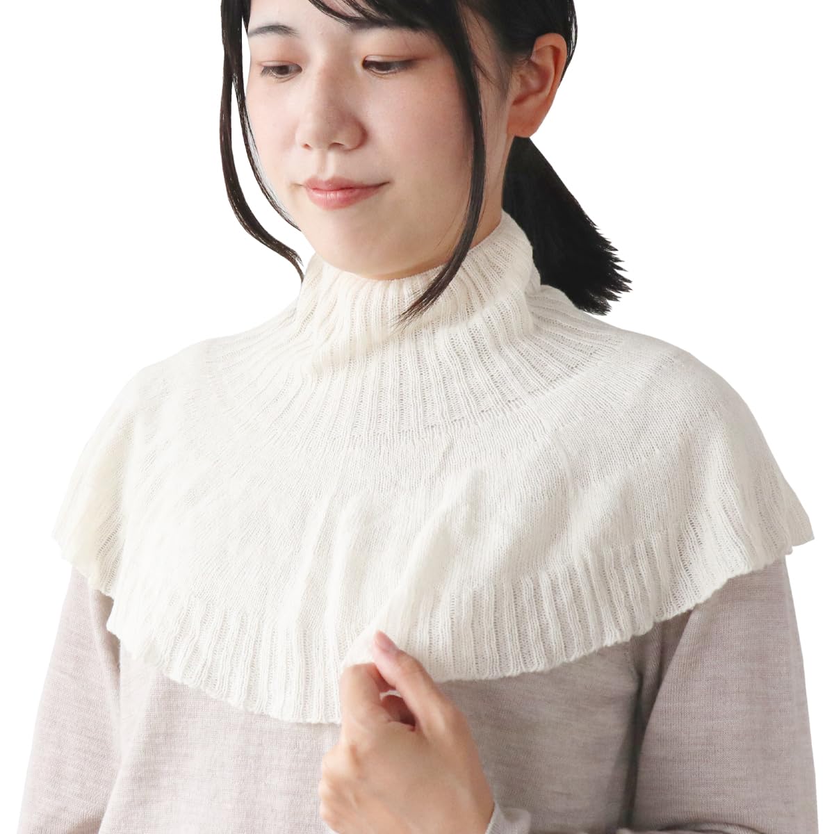 

Супер Теплое Шелковое Шелковое Пушистое Кейп SO7036 Натуральный [Kinuya] 100%