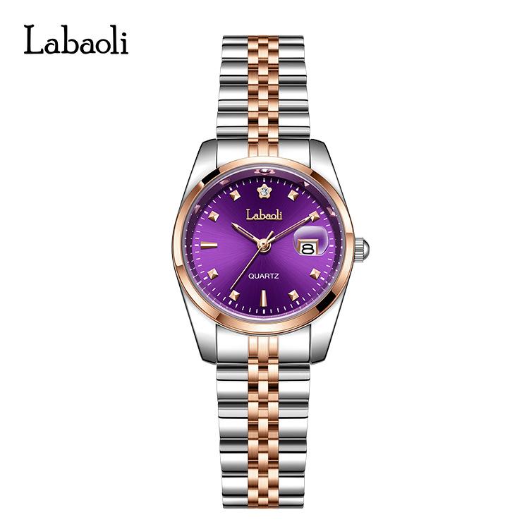 Women Dress Watch Steel Bracelet Ladies Analog Quartz Minimalist Waterproof Wrist Watch Birthday Gift