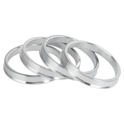 Anéis Centrais de Cubo INFINAUTO 60,1 mm Interno para 67,1 mm Externo Anéis de Cubo de Roda de Veículo Liga de Alumínio 4 peças