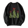 Women  Tops Women's Long Sleeve Sweatshirt Casual Crewneck Loose Fit Pollover Fleece Tops