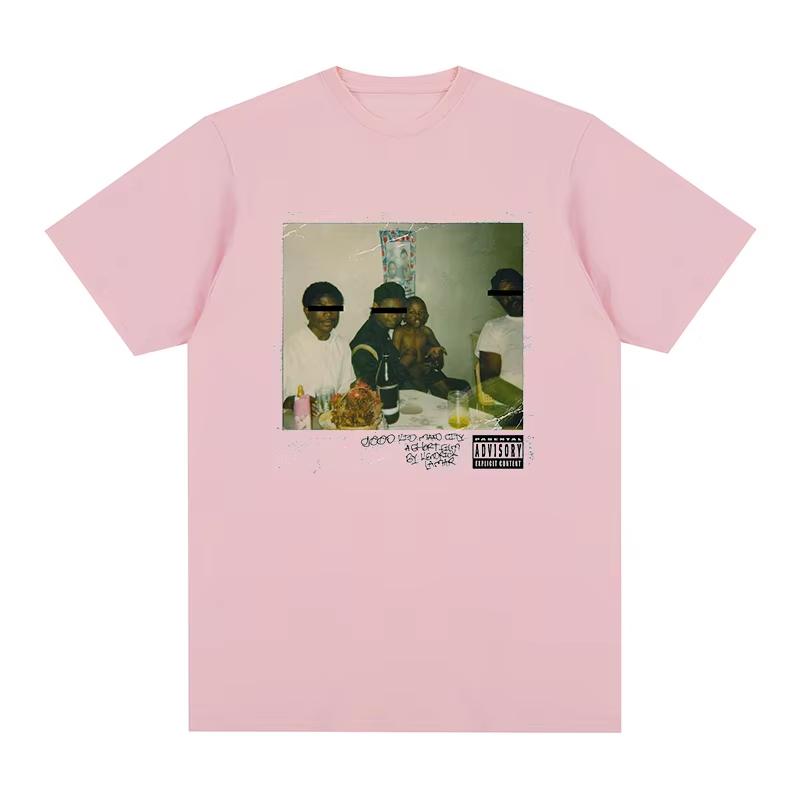 2026 New Kendrick Lamar Good Kid Mens  Womens T Shirt Fashion Cotton Oneck Short Sleeve Tee Shirts Loose Print