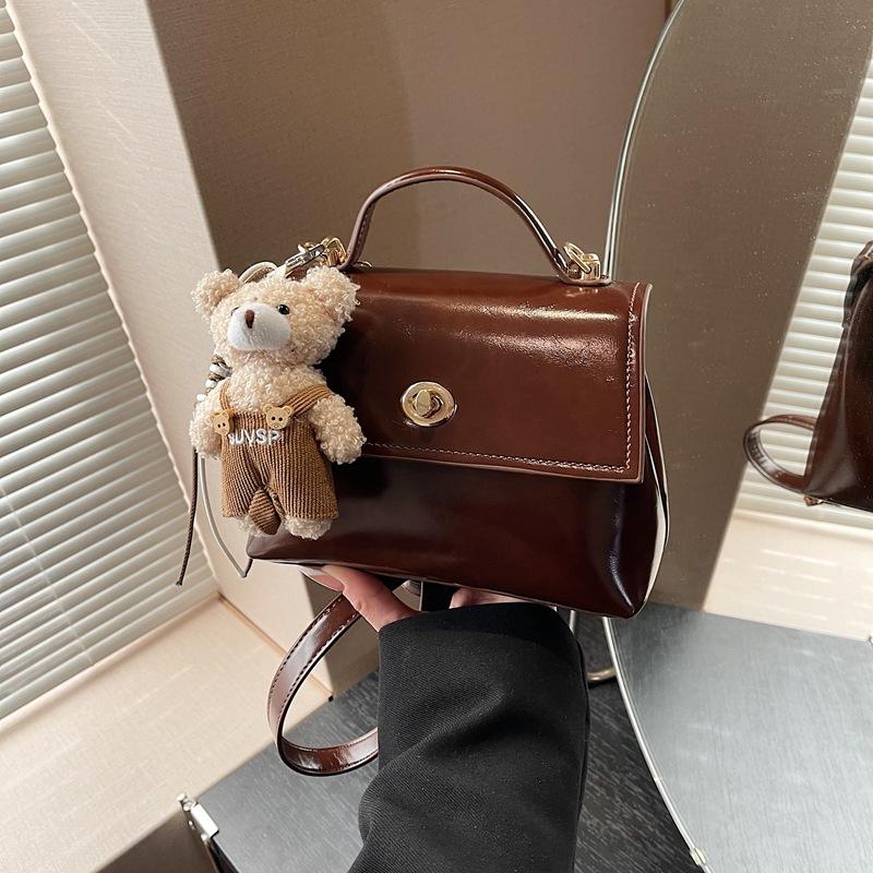 High-end niche bag women's new spring and summer versatile shoulder messenger bag casual portable small square bag