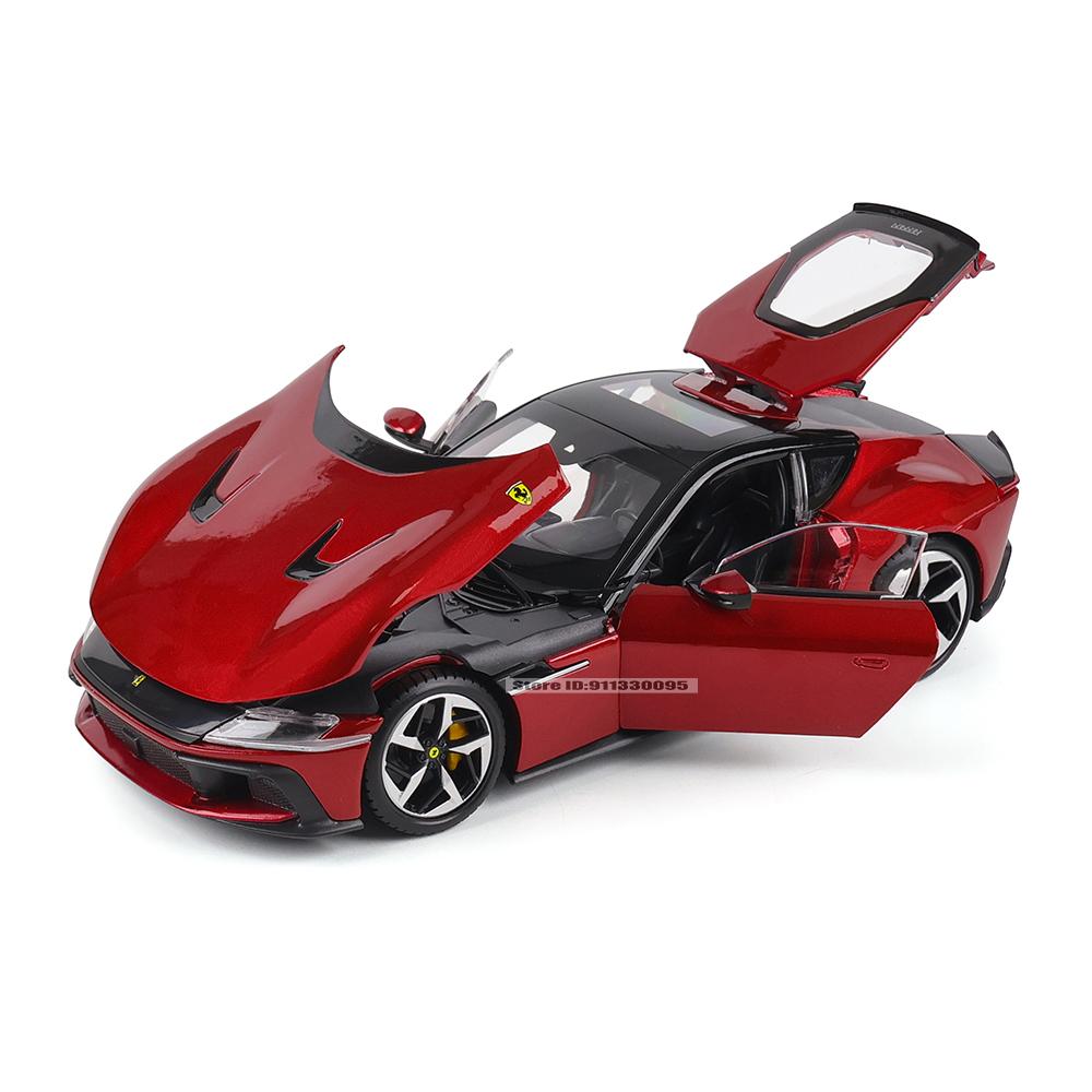 Burago 1:24 Ferrari 12 Cilindri LAFERRARI 250 SF90 Roma F12 PUROSANCUE SP1 ENZO Legierung Automodell Diecast Spielzeugsammlung Geschenk