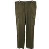 Austrian Army 90s Military Cargo Pants Khaki Button Fly Big Size Men's Used