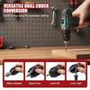 4Pcs Heavy Duty Metal Drill Chuck Adapter Set With Universal Adapters Fits Multiple Power Tools For Diy Woodworking Projects