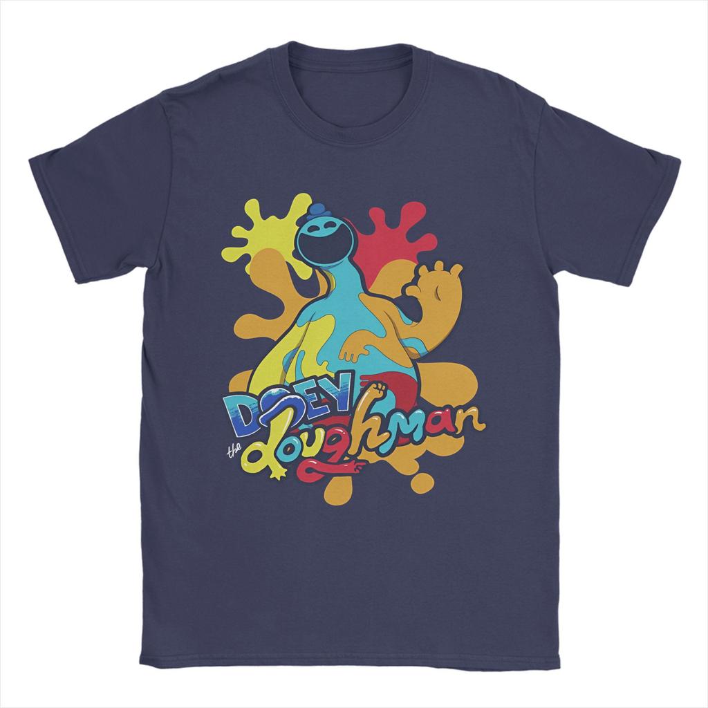 Doey Doughman T Shirt Poppys Popular T Shirts Short-Sleeved Vintage Tshirt Beach Pure Cotton Round Neck Oversized Top Tees
