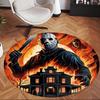 Friday The 13th (14) Round Office Rug Decorative Floor Rug for Office Bedroom Living Room and Home Space