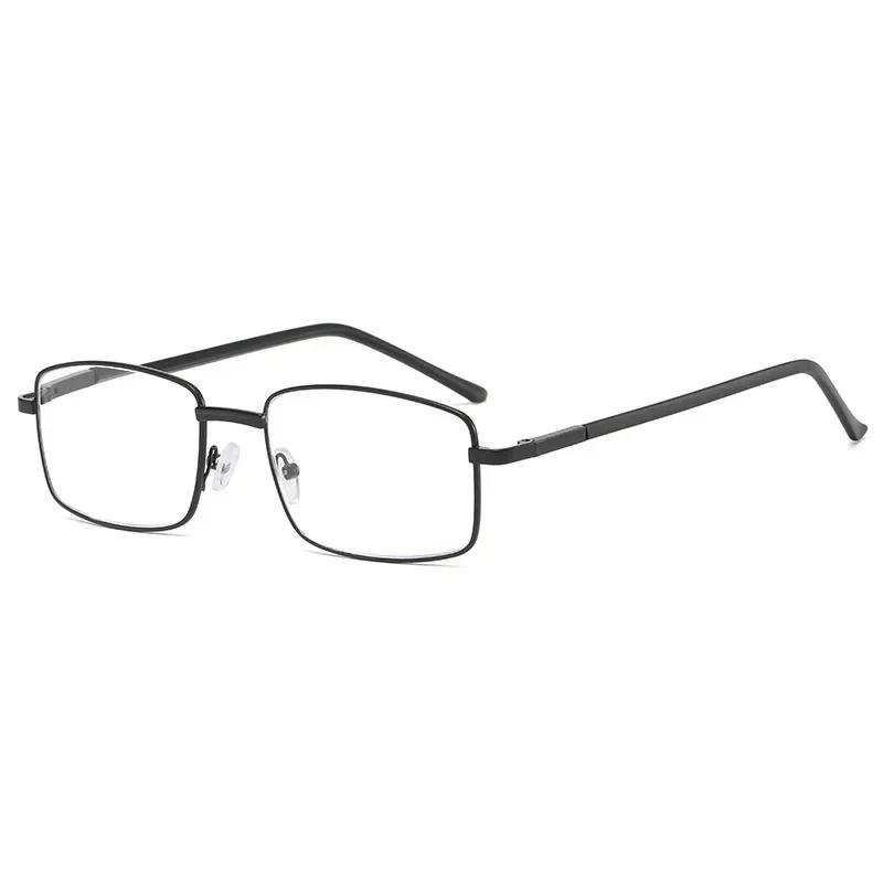 

Clear Lens Far Sight Glasses Anti Blue Light Presbyopia Glasses For Elderly Ultra Light High-End Large Frame Reading Glasses 3.5
