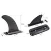 Stand Up Paddle Board SUP Fins Slide-in Fin Kayaking Accessories Universal Surfboard Fins