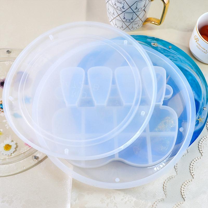 Creative Casting Mold Resin Paddle Mold Knife Fork Flat Shovel Silicone Molds for DIY Handcraft Beginners Home Decor