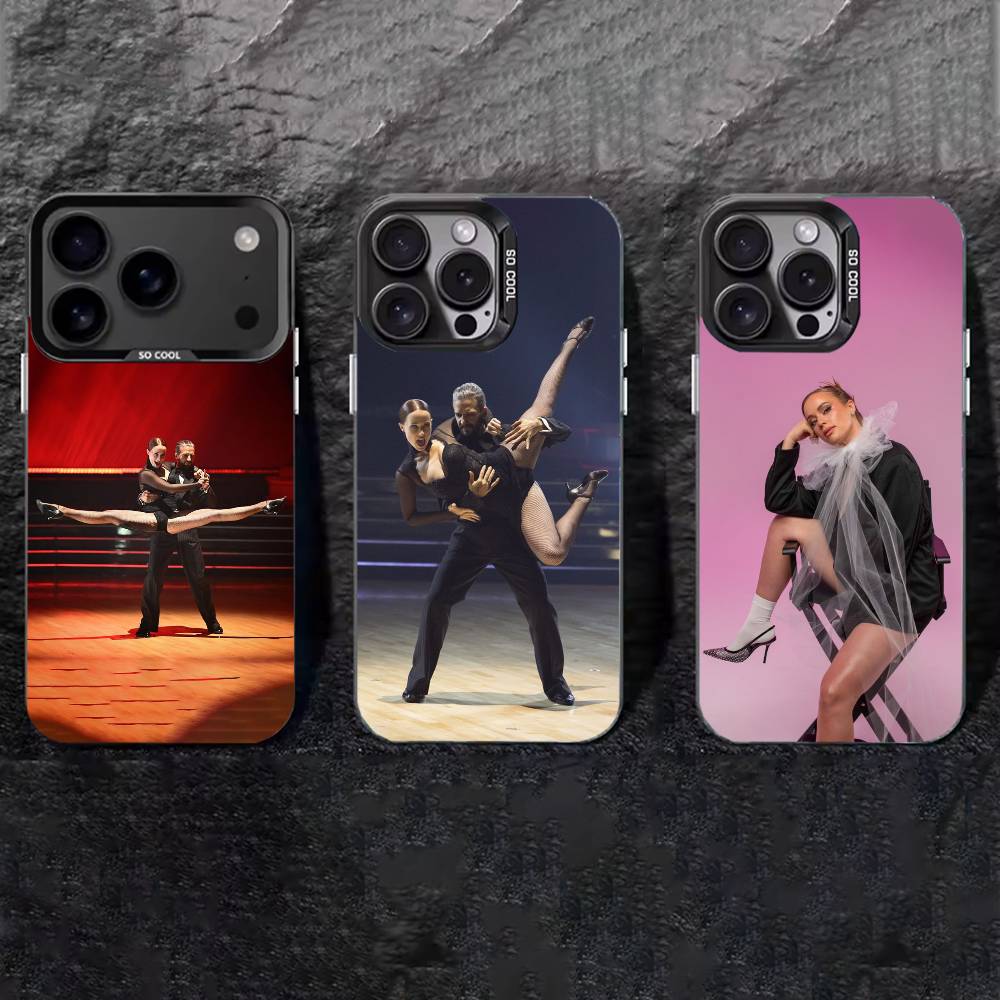 Whitney Leavitt Phone Case For iPhone 17,16,15,14,13,12,11 Plus,Pro Max,XS,Colored silver phone case