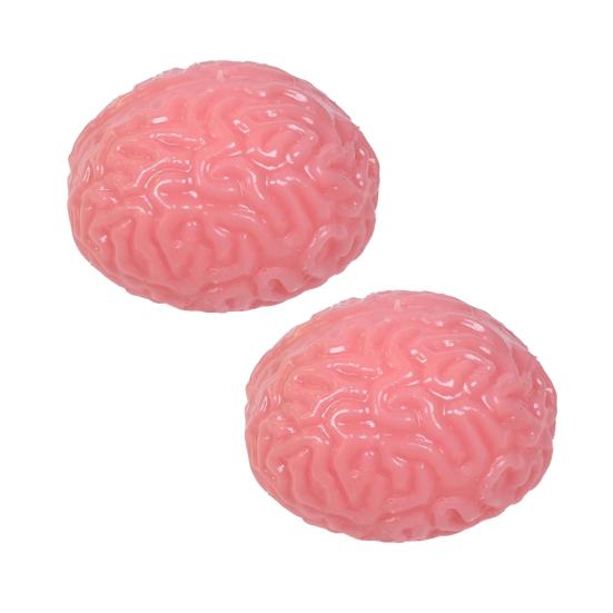 Brain Shaped Squeeze Toy Brain Splat Balls Sticky Sensory Fidget Toy for Kids Novelty Stress Reliever Goodie Bag Suffers Party Favors
