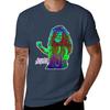 Janis Joplin GREEN digital handmade art by Iona Art Digital TShirt Casual Graphic Print Tee