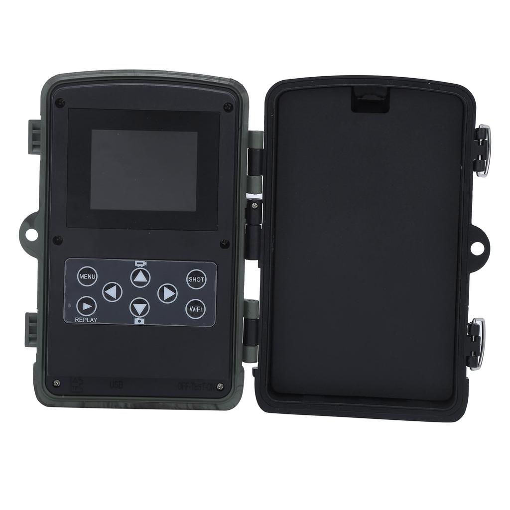 Outdoor Hunting Camera 4K HD WIFI‑801PRO APP Bluetooth Camera Monitor Infrared Night Vision