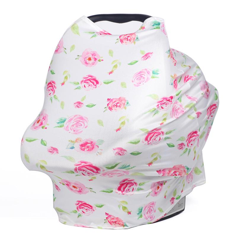 Wavy Milk Silk Dual-purpose Feeding Towel Nursing Towel Nursing Towel