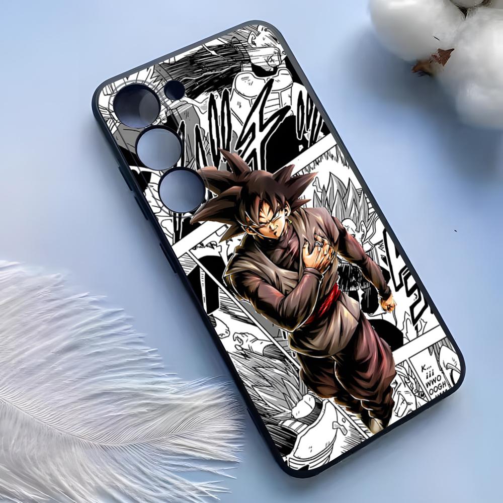 Funda de Teléfono Dragon B-Ball-l Para Samsung S25 Ultra S24 S23 S22 S21 S20 Plus Fe Galaxy A54 A53 A34 A25 Cubierta de Silicona