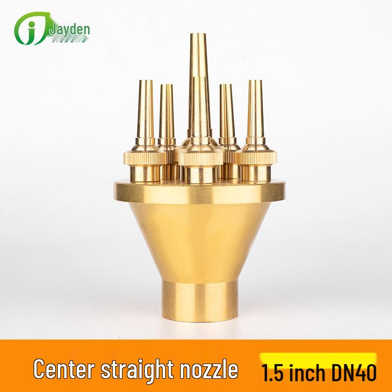 Universal Pure Copper Fountain Nozzle for Pond & Courtyard