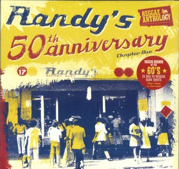

LP Record VARIOUS Reggae Anthology Randys 50th Anni VPRL4257 17 North Parade 2025 US Reggae Ska Dub