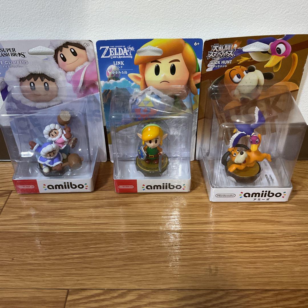 

[USED] amiibo Ice Climber Link Duck Hunt