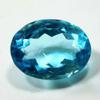 Natural Blue  Aquamarine Oval Shape 6.75 Ct Certified Loose Gemstones Free Ship