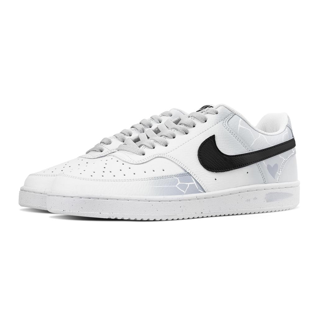 Nike Court Vision 1 Misty Blue Rhyme Abrasion Resistant Low top Skateboard Shoes Men's White Blue DH2987-101(Team459-)