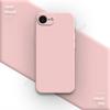 Coque Étui pour Apple iPhone 16E 16 Pro Max Plus 5G Silicone Uni Basique Classique Bord Droit Housse Arrière Funda Accessoires