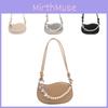 Small Trendy Korean Style Bag Women's Bag 2024 Spring Matching Pearl Chain Underarm Bag Fashionable Shoulder Bag