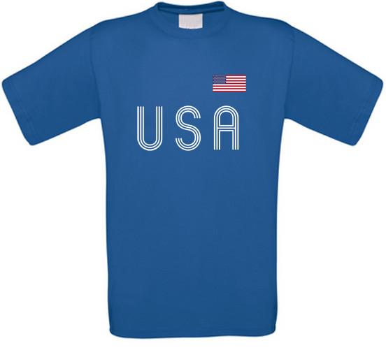 USA America America United States New York Texas Soccer T-Shirt All Sizes L
