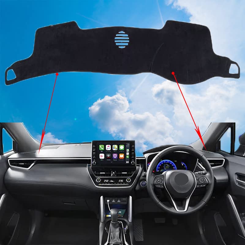 

Совместим с ковриком на приборную панель Toyota Crown 12-го поколения Crown CROWN 18 серия 180 серия совместимый Чехол для приборной панели салона автомобиля защита от солнца