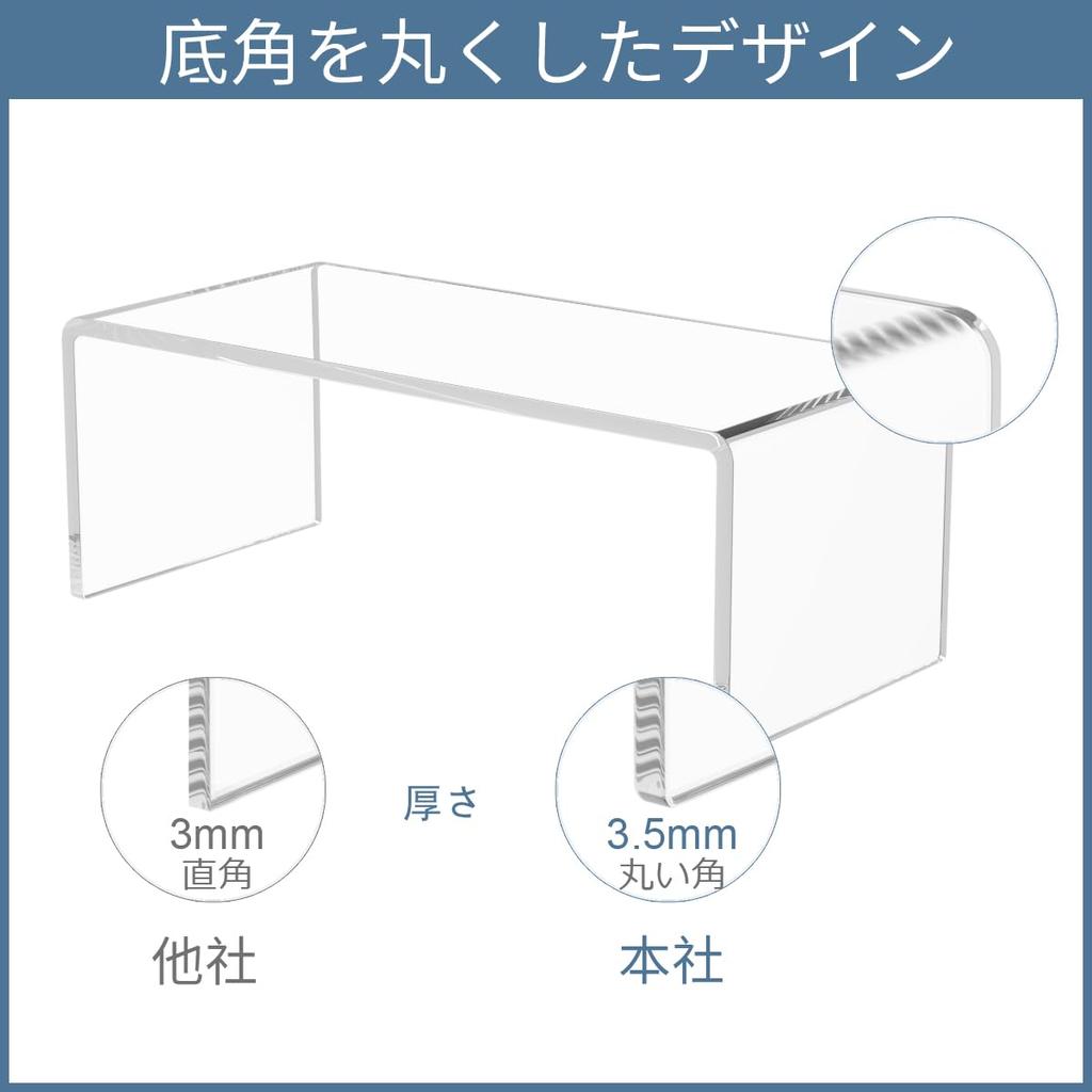 acrylic acrylic acrylic stage display for exhibition size L-shaped display, stand, (2x3 L)