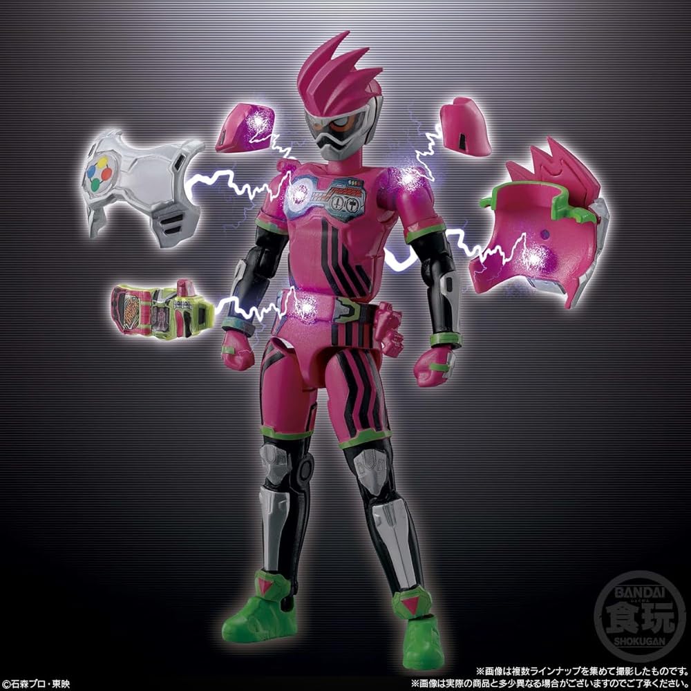 BANDAI O-DO CHRONICLE Kamen Rider Ex-Aid (12 pieces) Candy Toy Chewing Gum (Kamen Rider Ex-Aid)