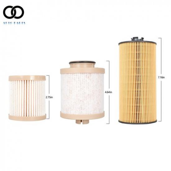 For 2003-2007 Ford F-250 350 450 Super Duty 6.0L Diesel Oil & Fuel Filter Kit