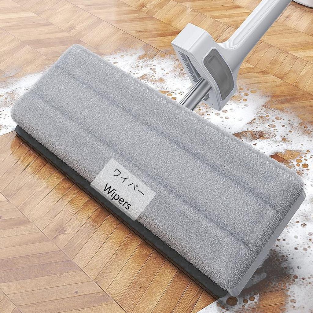 RULA Floor Condor Floor Wiper with Cloth and Wet Floor Quickle Floor Aluminum Alloy Mop Stainless Steel Push 45cm Long X High Self-Cleaning