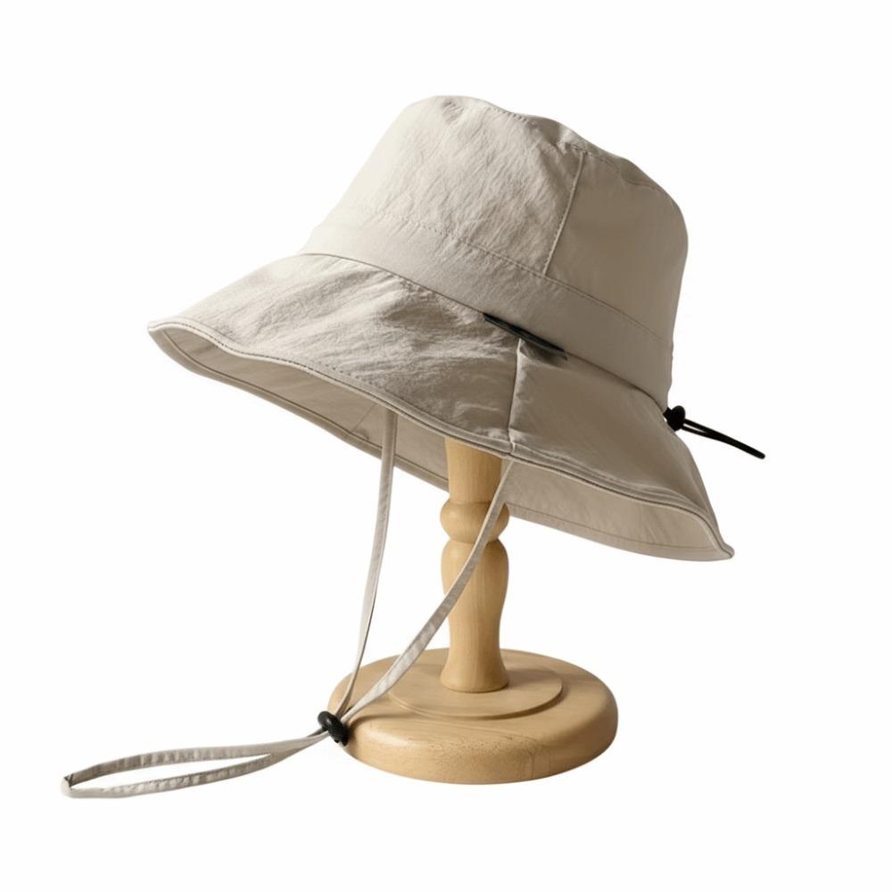Foldable Quick-drying Fisherman Hat Wide Brim Lightweight Bucket Hat Sun Protection Breathable Outdoor Mountaineering Hat Women