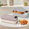 Heated Lunch Box 900ml Capacity Food Warmer Stainless Steel Hot Meal Lunch Container
