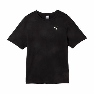 Breathable Crew Neck Pullover Sports Short Sleeve T-Shirt Men Tops Black 629179-01