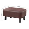 U-Beam Small Upholstered Stool