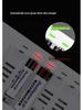 Smart Double Battery Charger No. 5 with Light Change, 6 Slots for 1.2V AA/AAA Batteries