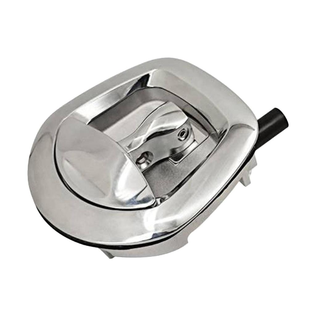 RV Door Lock Home Door Handle Latch Assembly Waterproof RV Storage Lock Door Latch Handle for Cargo Hauler Trailer Car