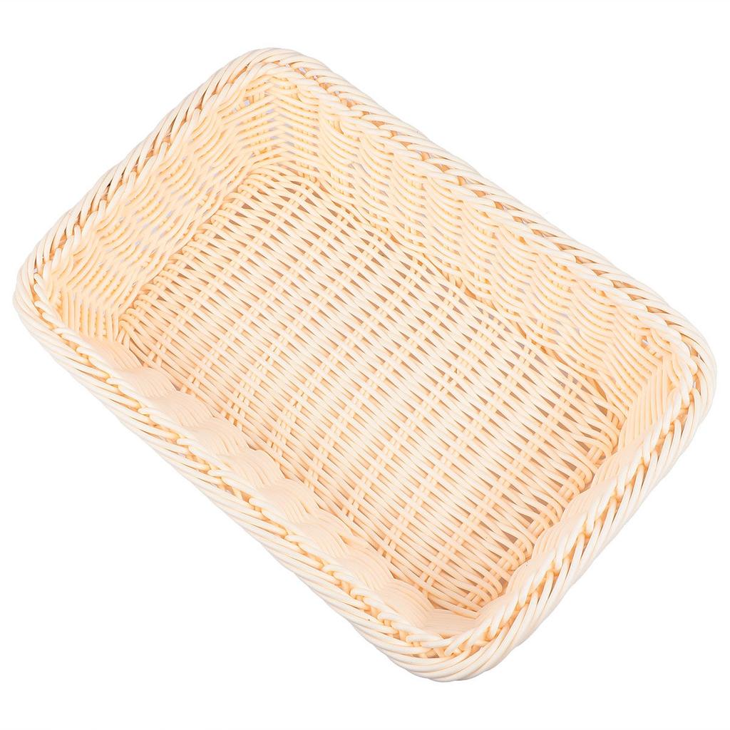 1Pcs Rustic Woven Storage Basket Premium Material Fruit Vegetable Basket with Open Design for Easy Access Ideal for Kitchen
